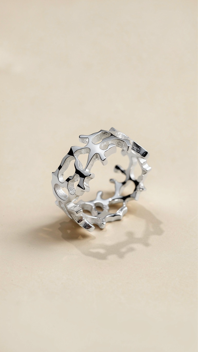 Açores.Silver ring
